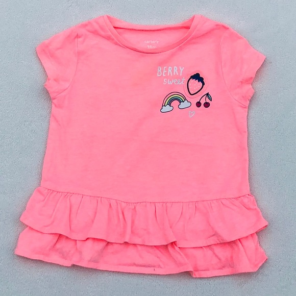 Carter’s Baby Girl Set Size 18M - Picture 2 of 8